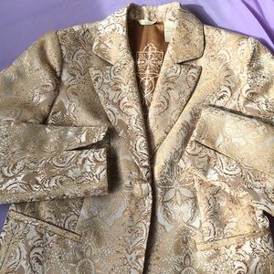 Stay Golden vintage coat/smoking jacket
